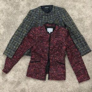 3 jackets Size 4, size 2 and XS
